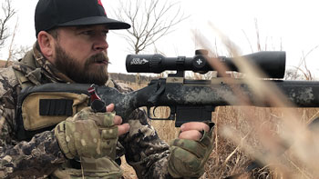 Steve Criner with the Axeon Dog Soldier Predator Scope